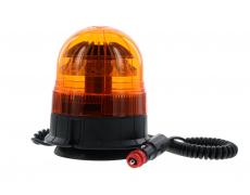 LED Rundumkennleuchte VEGA mit Magnetfuss rotierend gelb